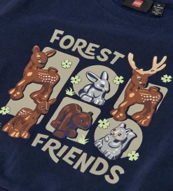 Duplo Sweatshirt - Mørkeblå m. Dyr|LEGO® Wear Sale