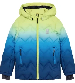 Dynejakke - LWJested 709 - Turkis/Gul|LEGO® Wear