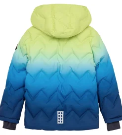 Dynejakke - LWJested 709 - Turkis/Gul|LEGO® Wear