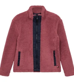 Fleccejakke - Teddy - LWSaku 206 - Mørk Rosa|LEGO® Wear Hot