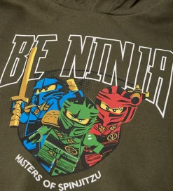 Ninjago Hættetrøje - LwsAku - Grøn|LEGO® Wear Best