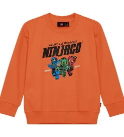 Ninjago Sweatshirt - LwSaku - Orange|LEGO® Wear Sale