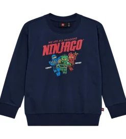 Ninjago Sweatshirt - LwSaku - Mørkeblå|LEGO® Wear Hot