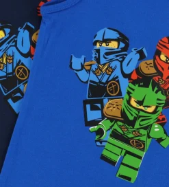Ninjago Undertrøjer - 2-pak - LwaGan - Blå|LEGO® Wear Hot