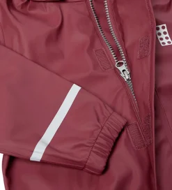 Regntøj m. Seler - PU - LWJivan 200 - Mørk Rosa|LEGO® Wear Discount