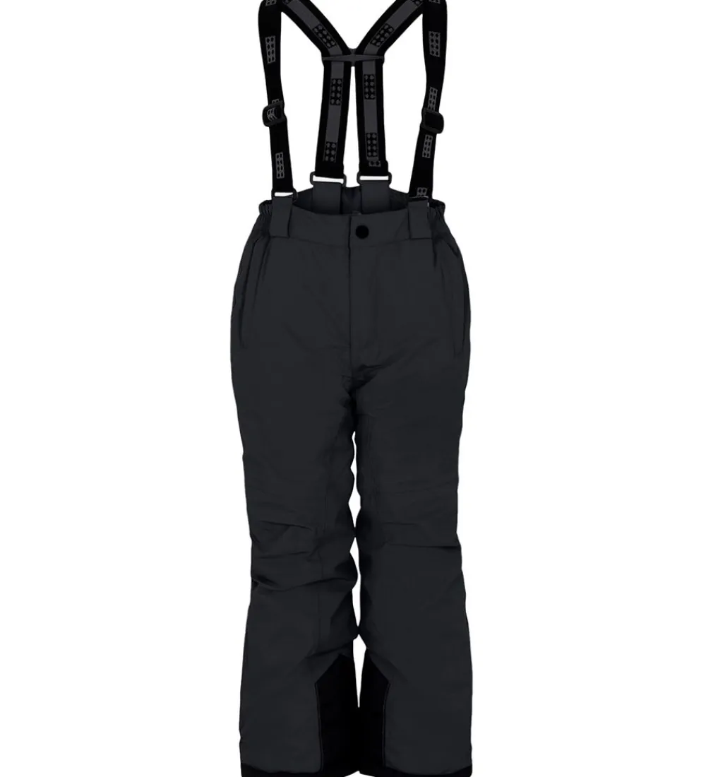 Skibukser m. Seler - LWPowai - Sort|LEGO® Wear Best