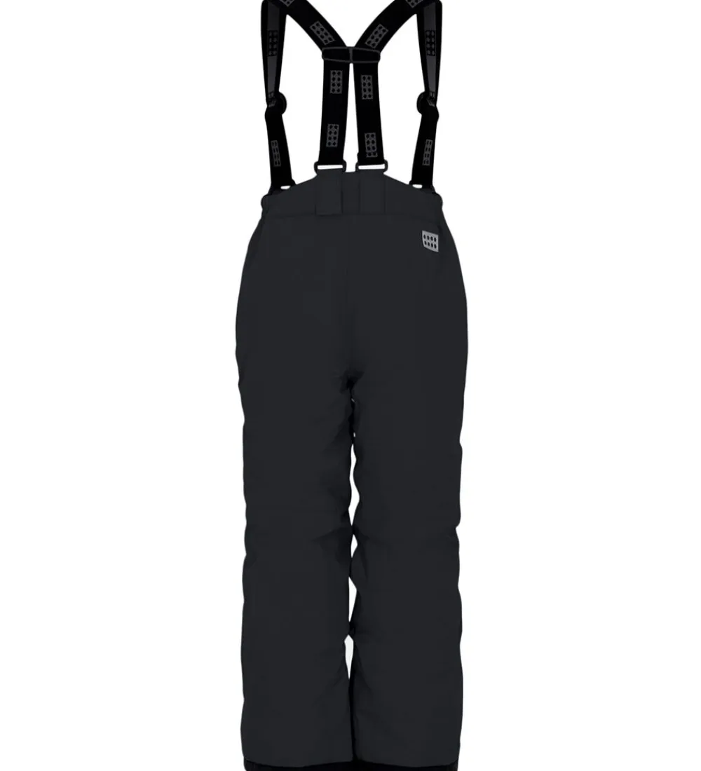 Skibukser m. Seler - LWPowai - Sort|LEGO® Wear Best