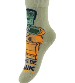 Strømper - 3-pak - LwAgan - Sort/Rød/Beige m. Hallowe|LEGO® Wear Best