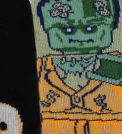 Strømper - 3-pak - LwAgan - Sort/Rød/Beige m. Hallowe|LEGO® Wear Best