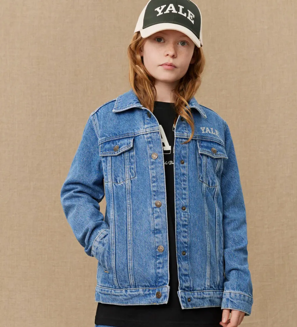 Denimjakke - Rally Yale - Medium Indigo Wash|Les Deux Discount