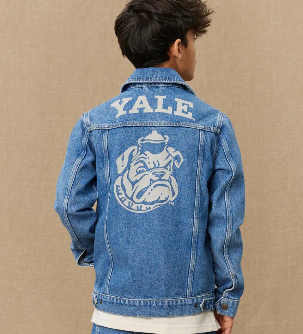 Denimjakke - Rally Yale - Medium Indigo Wash|Les Deux Discount