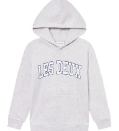 Hættetrøje - Aidan - Snow Melange m. Logo|Les Deux Hot