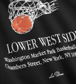 Hættetrøje - West Side - Sort m. Print|Les Deux Best