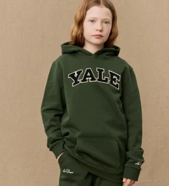 Hættetrøje - Yale - Grøn/Sort|Les Deux Best