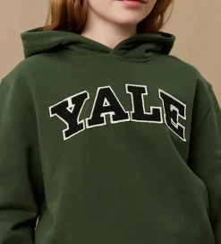 Hættetrøje - Yale - Grøn/Sort|Les Deux Best