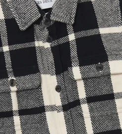 Skjorte - Joseph Check - Black/Ivory|Les Deux Best