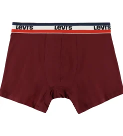 Boxershorts - 3-pak - Rød/Sort/Grøn|Levis