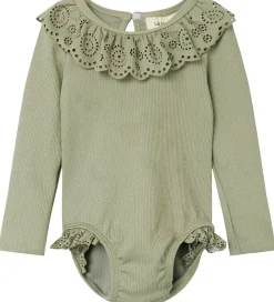 Lil' Atelier Badedragt - Rib - NbfFola - Forst Fog|Lil Atelier Sale