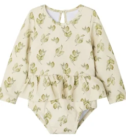 Lil' Atelier Badedragt - Vaflet - NbfFloria - Turtledove|Lil Atelier Sale