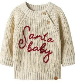 Lil' Atelier Bluse - Strik - NbnEmlen - Turtledove|Lil Atelier Outlet