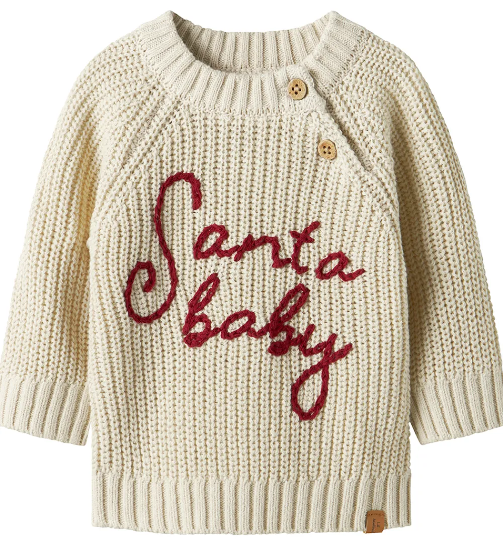 Lil' Atelier Bluse - Strik - NbnEmlen - Turtledove|Lil Atelier Outlet