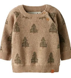 Lil' Atelier Bluse - Strik - NbnGalto - Oxford Tan|Lil Atelier Best