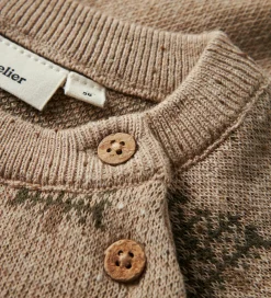 Lil' Atelier Bluse - Strik - NbnGalto - Oxford Tan|Lil Atelier Best