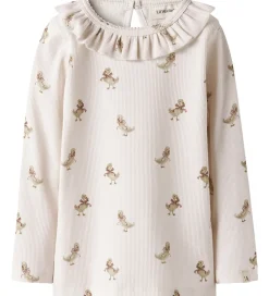 Lil' Atelier Bluser - Rib - NbfLavo - Almost Mauve/Goose|Lil Atelier Online