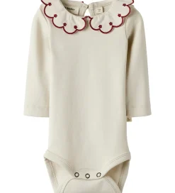 Lil' Atelier Body L/Æ - NmfFundo - Turtledove/ Red Dahila|Lil Atelier Discount