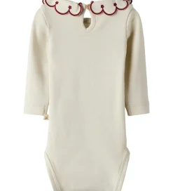 Lil' Atelier Body L/Æ - NmfFundo - Turtledove/ Red Dahila|Lil Atelier Discount