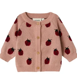 Lil' Atelier Cardigan - Strik - NbfLulio - Misty Rose|Lil Atelier Online