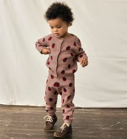 Lil' Atelier Cardigan - Strik - NbfLulio - Misty Rose|Lil Atelier Online