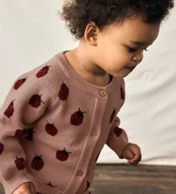 Lil' Atelier Cardigan - Strik - NbfLulio - Misty Rose|Lil Atelier Online