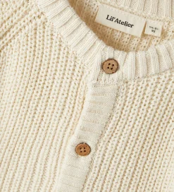 Lil' Atelier Cardigan - Strik - NmnEmlen - Turtledove|Lil Atelier Discount
