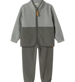 Lil' Atelier Fleecesæt - NmmLaspektra - Ultimate Grey|Lil Atelier
