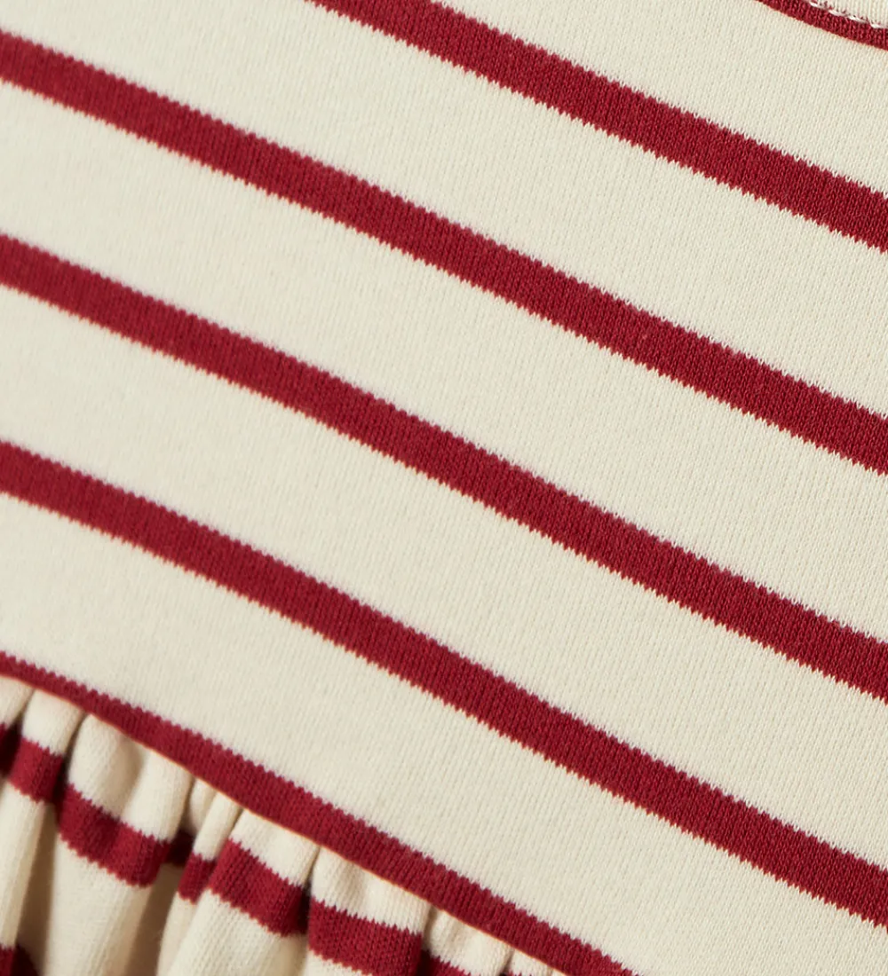 Lil' Atelier Kjole - NmfLima - Turtledove/Red Dahlia|Lil Atelier Online