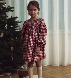 Kjole - NmfRio - Red Dahlia|Lil Atelier