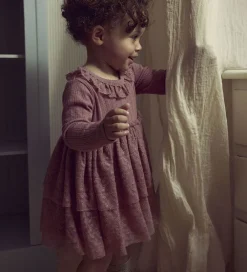 Lil' Atelier Kjolebody l/æ - NbfRobelle - Nostalgia Rose|Lil Atelier Clearance