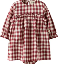 Kjolebody l/æ - NmfRio - Red Dahlia|Lil Atelier Clearance