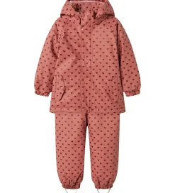 Lil' Atelier Regntøj m. Seler/Vattering - PU - NmfLadry10 - With|Lil Atelier New