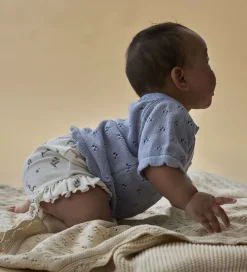 Lil' Atelier Shorts - NbfGayo - Coconut Milk/Forget Me Not|Lil Atelier