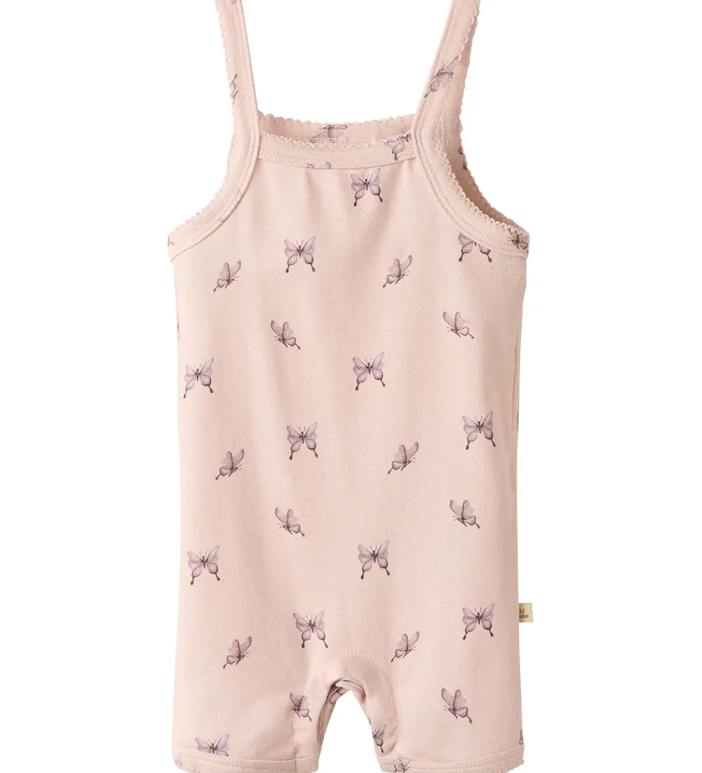 Lil' Atelier Sommerdragt - NbfGayo - Peach Blush/Butterfly|Lil Atelier Hot