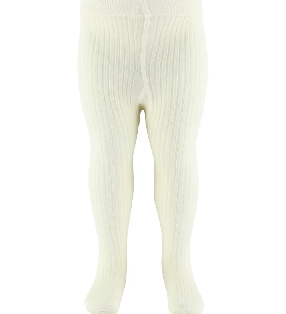 Lil' Atelier Strømpebukser - Rib - NbnRakel - Turtledove/Melange|Lil Atelier New