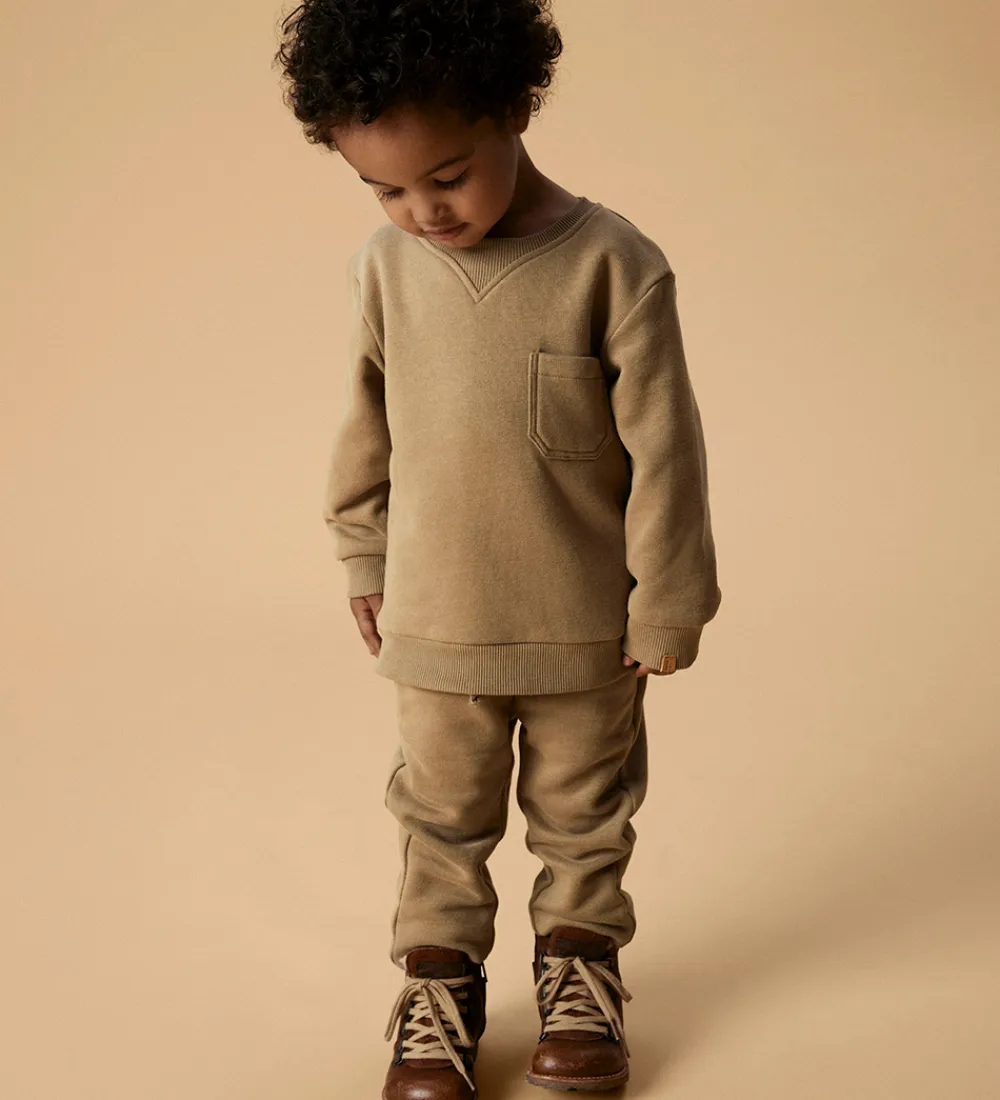 Sweatpants - NmmIlondon - Sepia Tint|Lil Atelier Best