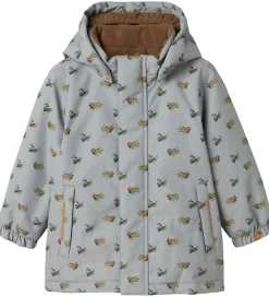 Lil' Atelier Vinterjakke - NmmLasnow10 - Ultimate Grey/Airplanes|Lil Atelier New