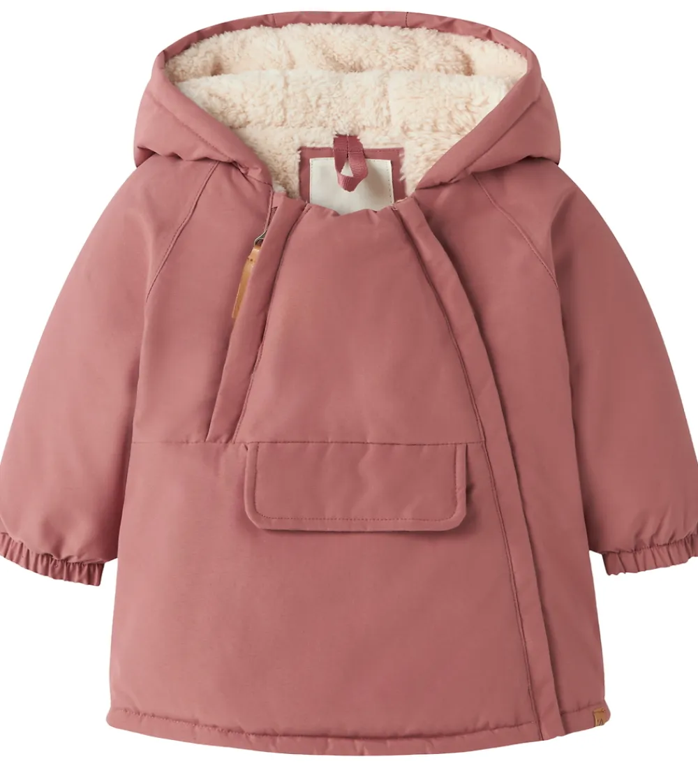 Lil' Atelier Vinterjakke - NbfLasnow05 - Withered Rose|Lil Atelier