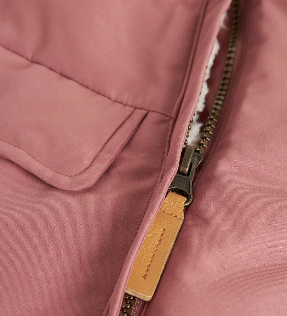 Lil' Atelier Vinterjakke - NbfLasnow05 - Withered Rose|Lil Atelier