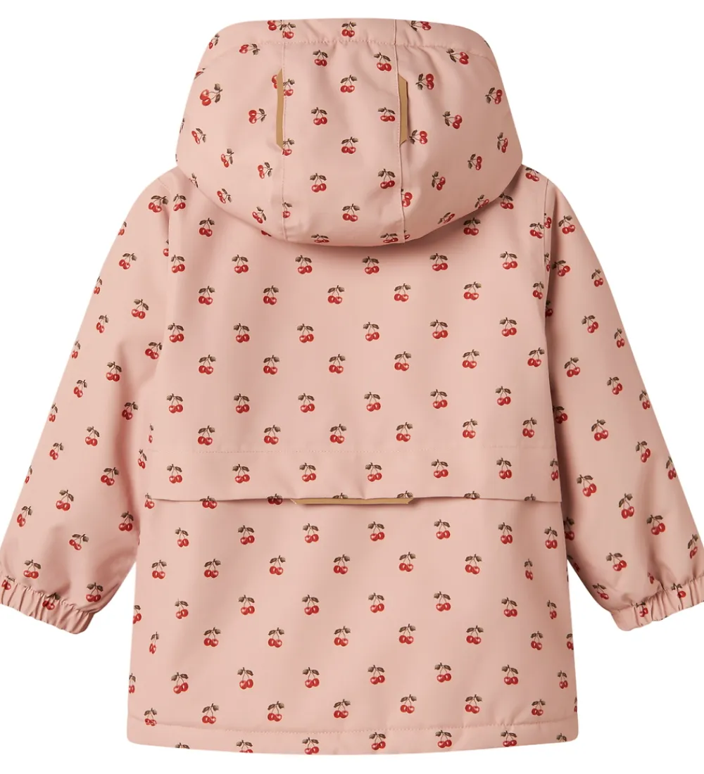 Lil' Atelier Vinterjakke - NmfLasnow10 - Misty Rose/Cherry|Lil Atelier Online