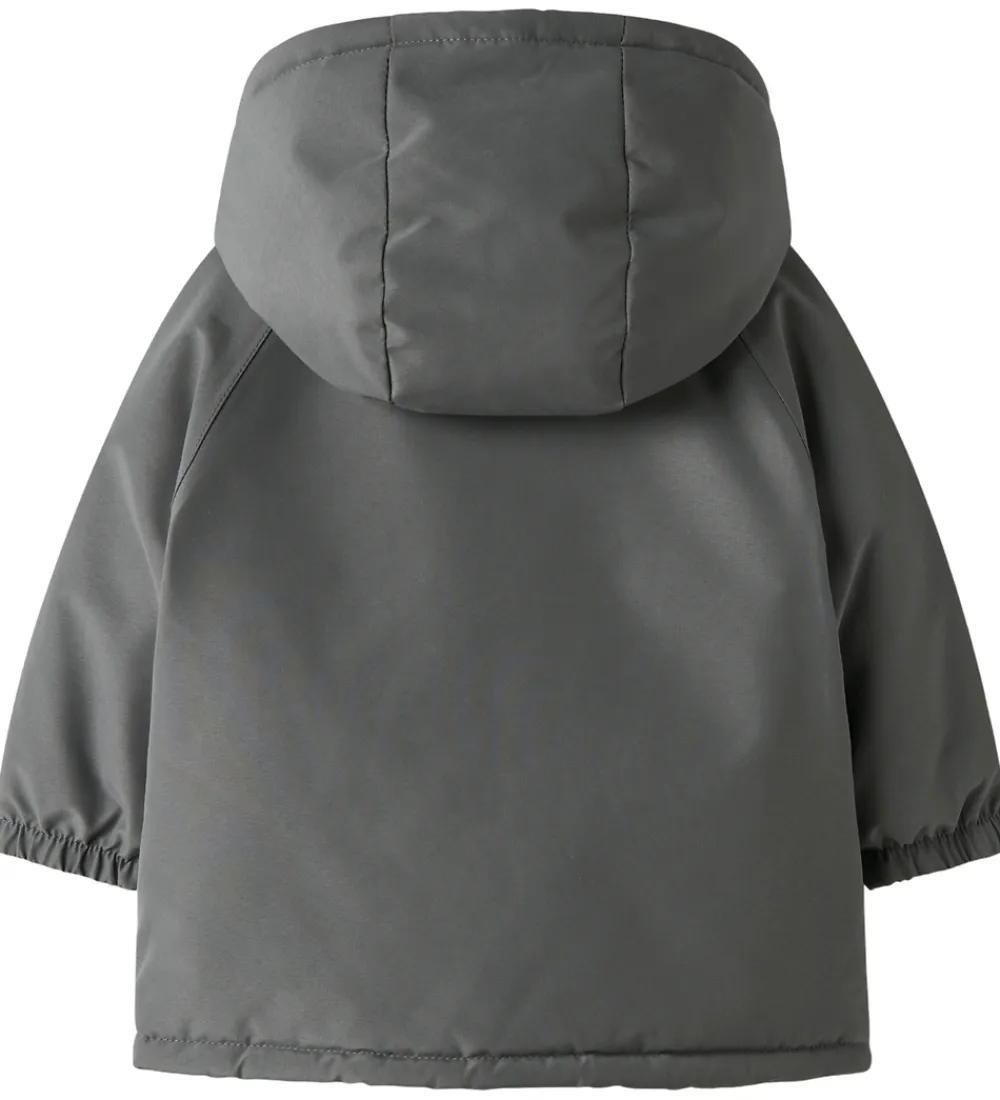 Lil' Atelier Vinterjakke - NbmLasnow05 - Poppy Seed|Lil Atelier Outlet