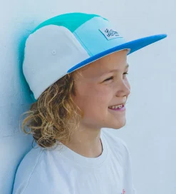 Kasket - Block Ocean 5 - Green/Blue/White|Lil' Boo Copenhagen Sale